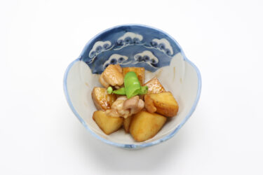 283新じゃがと鶏肉の照り焼き