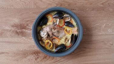 鯛まるごとパエリヤ