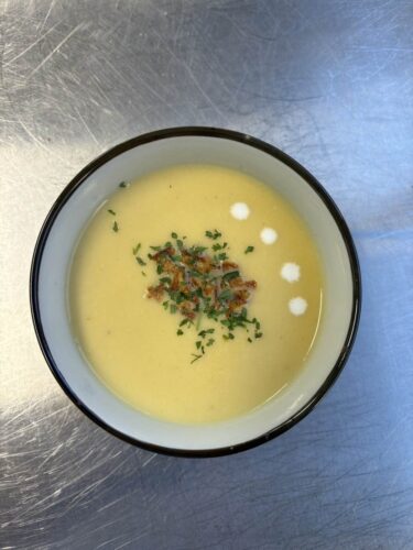 さつまいものポタージュ